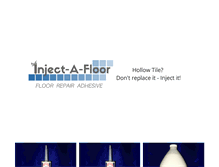Tablet Screenshot of injectafloor.com